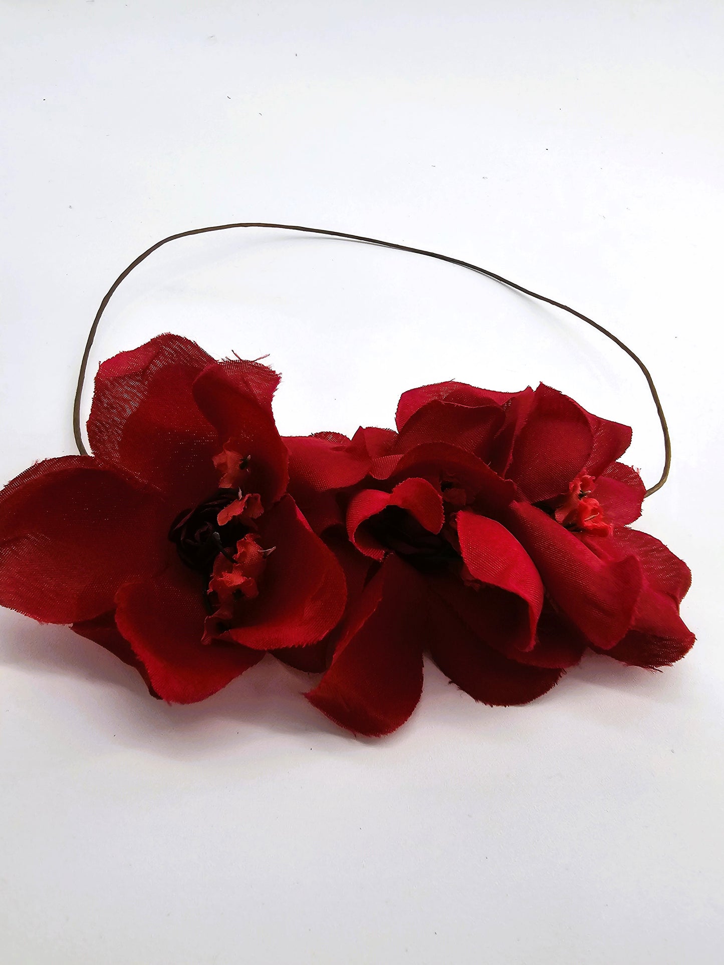 Deep Red Headband