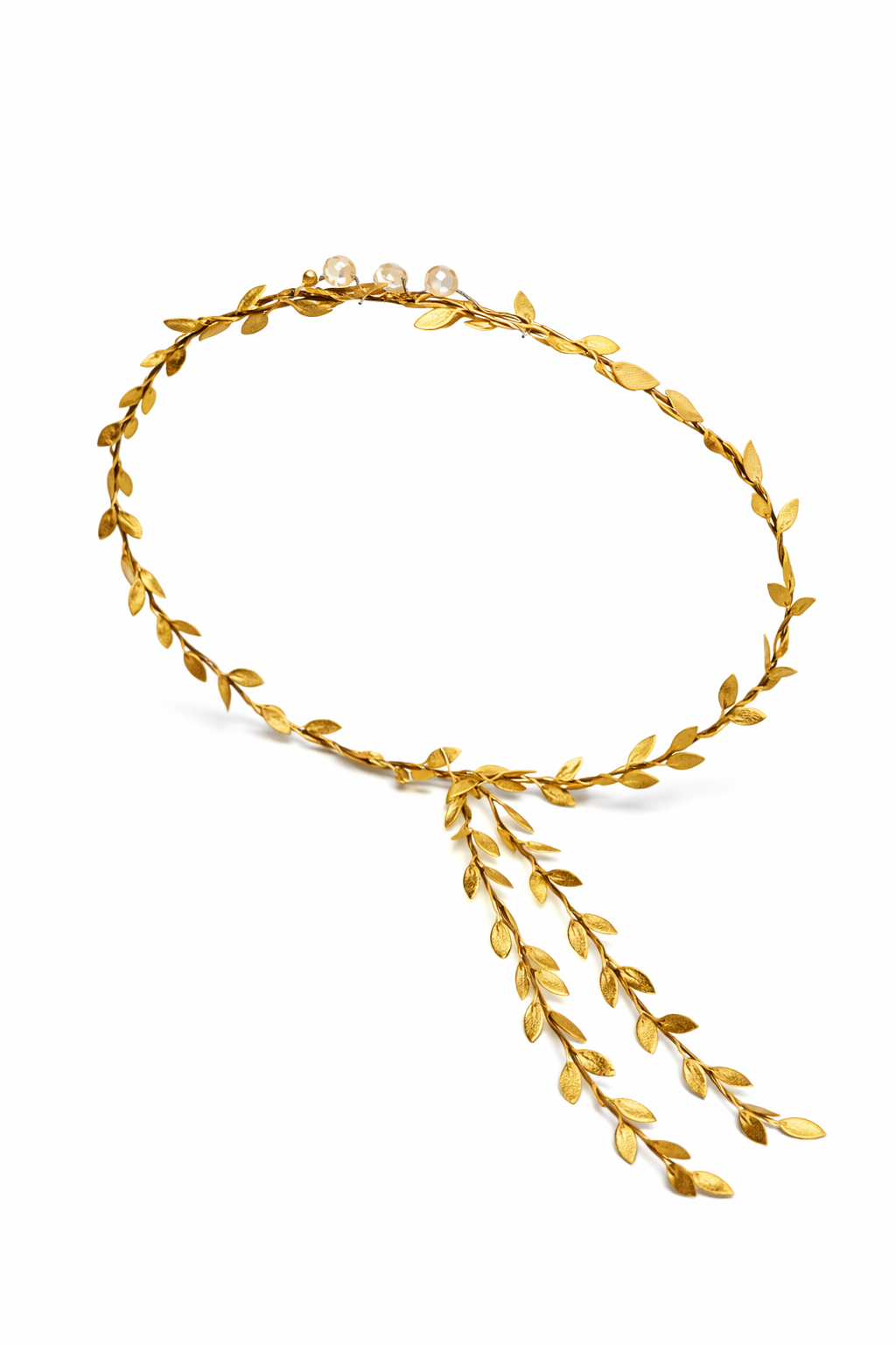 Gold_leave_halo_with champagne cystals