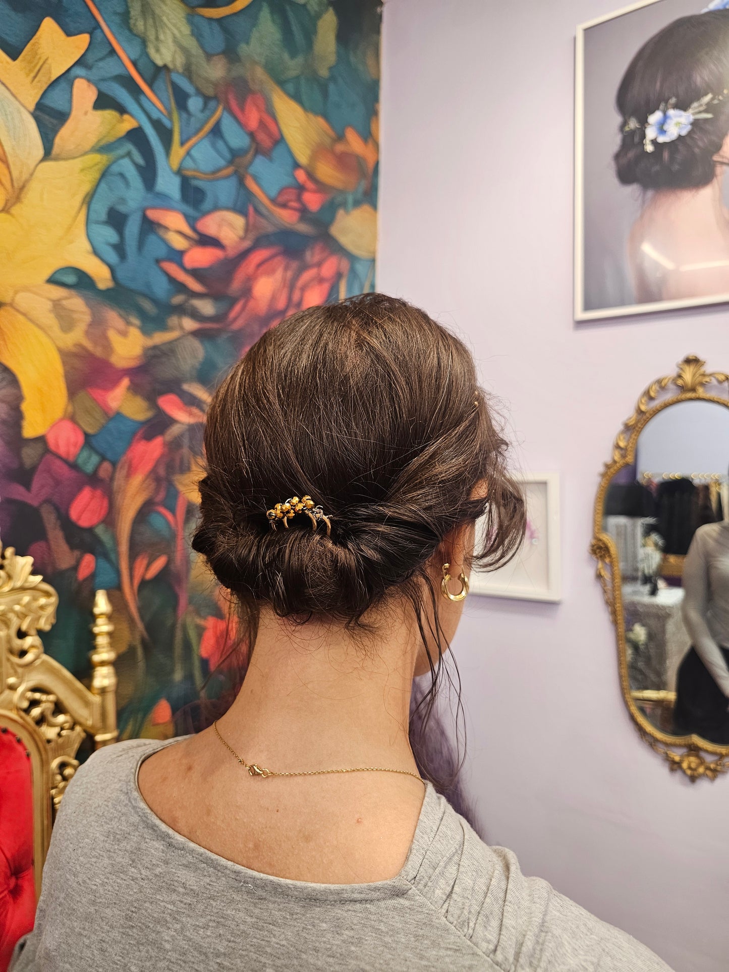 Hairsyle Hair Pin Hold  Hair Pin