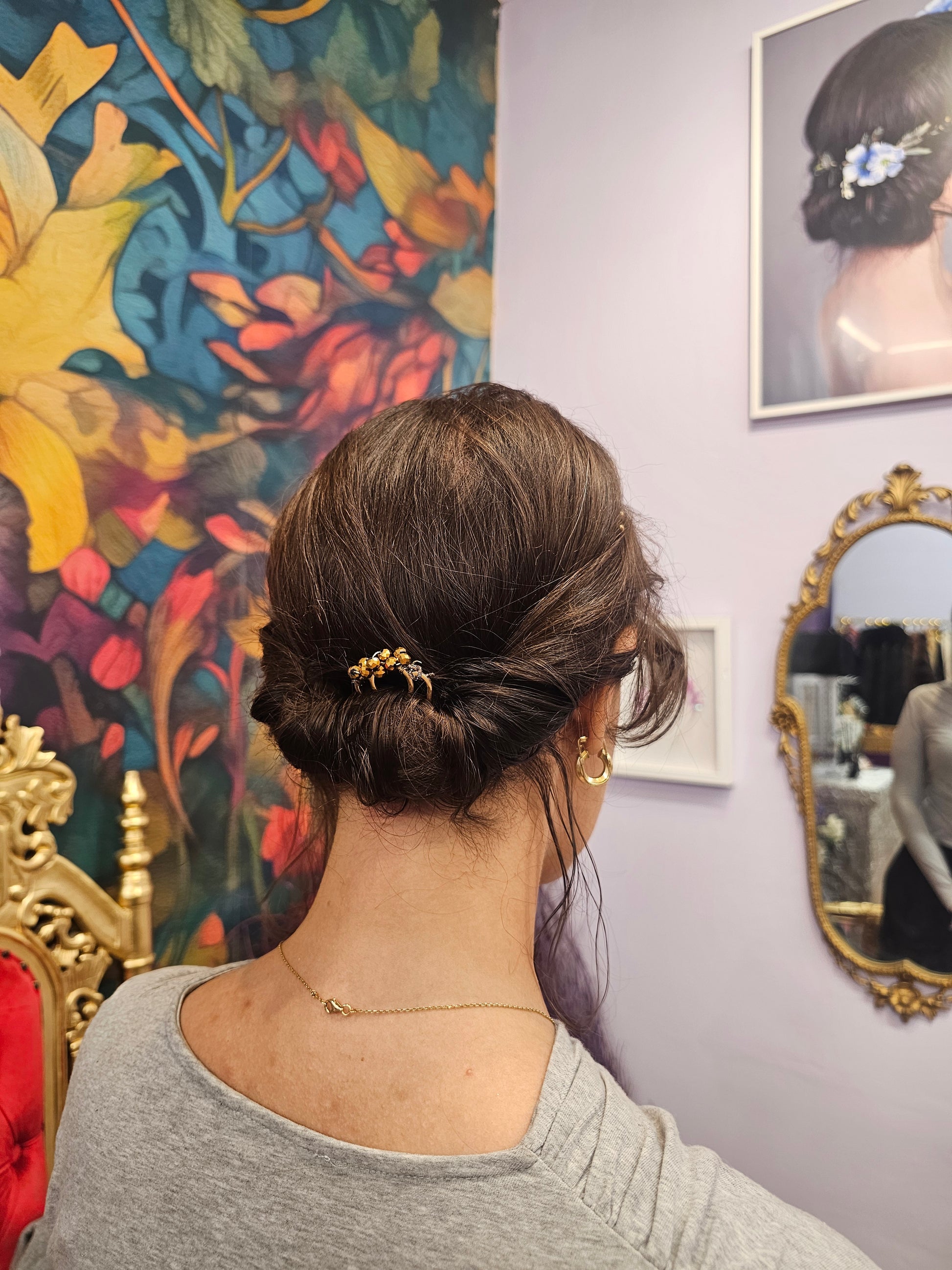 Hairsyle Hair Pin Hold  Hair Pin